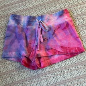 Pink/Purple Tie Dye Hard Tail Shorts